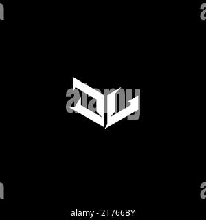 JL Premium Emblem Logo – anfängliches Esport- und Gaming-Design-Konzept Stock Vektor