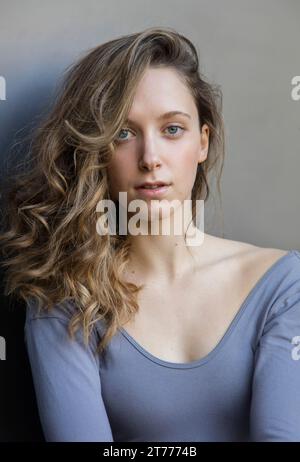 Portrait of Young Woman Stockfoto
