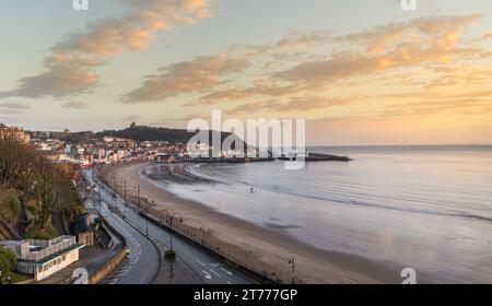 Scarborough Beach in North Yorkshire Stockfoto