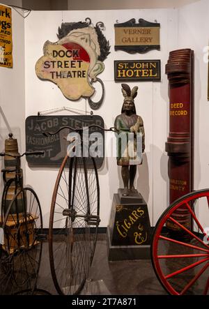 Das Charleston Museum, Amerikas erstes Museum in Charleston South Carolina Stockfoto