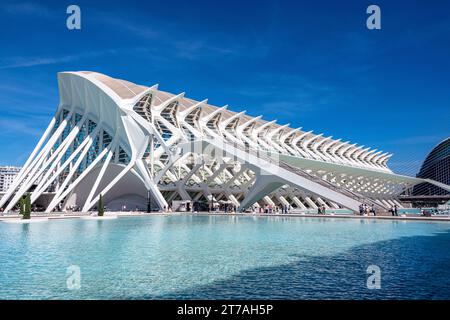 Stadt der Künste und Wissenschaften Valencia Spanien Stockfoto