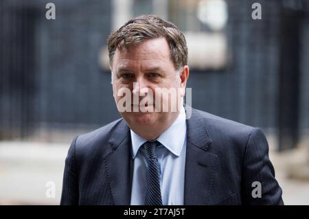 London, Großbritannien. November 2023. Mel Stride, Staatssekretär für Arbeit und Pensionen, kommt zur Kabinettssitzung. Quelle: Karl Black/Alamy Live News Stockfoto