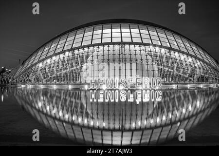 Stadt der Künste und Wissenschaften Valencia Spanien Stockfoto