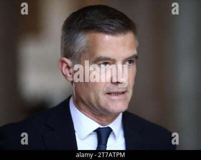London, Vereinigtes Königreich. November 2023. Mark Harper, Staatssekretär für Verkehr, kommt zur Kabinettssitzung. Quelle: Uwe Deffner/Alamy Live News Stockfoto
