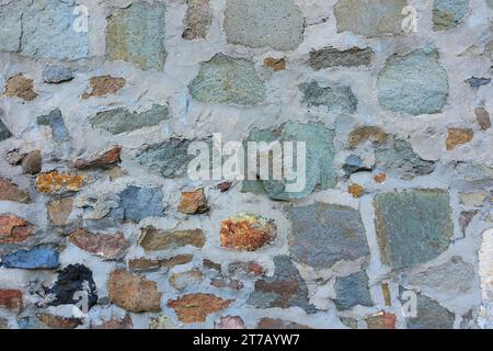 Grungy alte Steinwand Hintergrund bereit für Ihr Design Stockfoto