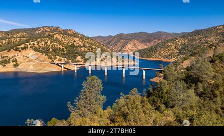 Don Pedro Reservoir, Herbst 2023 Stockfoto