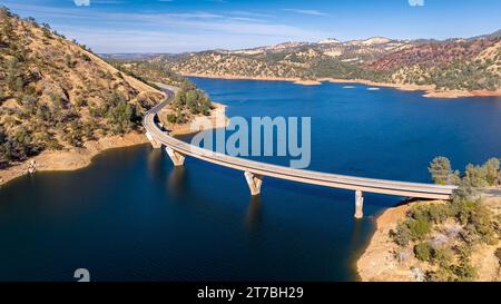 Don Pedro Reservoir, Herbst 2023 Stockfoto