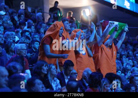 Turin, Italien. November 2023. Turin - Tennis, Nitto ATP Finals, Carota Jungen, 14. November 2023. Foto Felice Calabro' Editorial Usage Only Credit: Independent Photo Agency/Alamy Live News Stockfoto