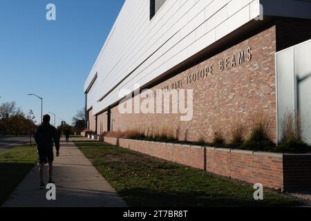 Einrichtung für seltene Isotopenbalken auf dem Campus der Michigan State University, East Lansing Michigan USA Stockfoto