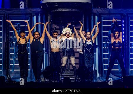 Italien 12. November 2023 RuPaul's Drag Race: Werq die Welt - La Diamond - Assago Forum Mailand © Andrea Ripamonti / Alamy Stockfoto