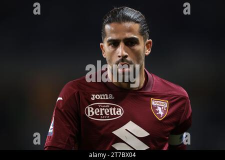 Turin, Italien. November 2023. Ricardo Rodriguez vom FC Turin während des Spiels der Serie A im Stadio Grande Torino, Turin. Der Bildnachweis sollte lauten: Jonathan Moscrop/Sportimage Credit: Sportimage Ltd/Alamy Live News Stockfoto