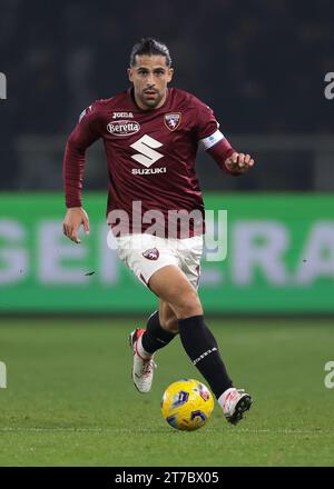 Turin, Italien. November 2023. Ricardo Rodriguez vom FC Turin während des Spiels der Serie A im Stadio Grande Torino, Turin. Der Bildnachweis sollte lauten: Jonathan Moscrop/Sportimage Credit: Sportimage Ltd/Alamy Live News Stockfoto