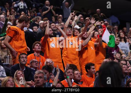 Turin, Italien. November 2023. Turin - Tennis, Nitto ATP Finals, Carota Jungen, 14. November 2023. Foto Felice Calabro' Editorial Usage Only Credit: Independent Photo Agency/Alamy Live News Stockfoto