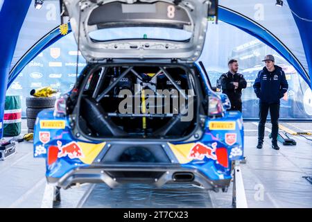 FOURMAUX Adrien (FRA), FORD Fiesta MkII, Porträt während der Rallye, Japan. , . WRC Rallye-Weltmeisterschaft, 16. Bis 19. November 2023 in Toyota, Präfektur Aichi, Region Chubu, Japan - Foto Nikos Katikis/DPPI Credit: DPPI Media/Alamy Live News Stockfoto