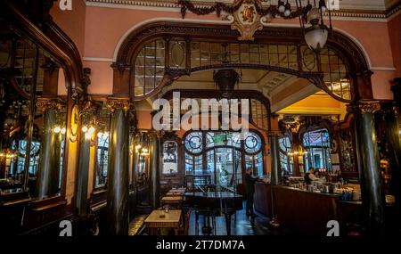 Café Majestic, Rua de Santa Caterina, Porto, Portugal Stockfoto