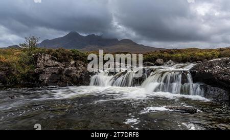 Allen Dearg Mor Wasserfall, Isle of Skye, Schottland Stockfoto