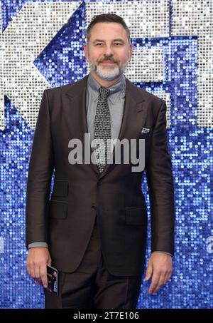 David Walliams nimmt an der britischen Premiere „Rocketman“ am Odeon Luxe Leicester Square in London Teil. (Foto: Fred Duval / SOPA Images/SIPA USA) Stockfoto