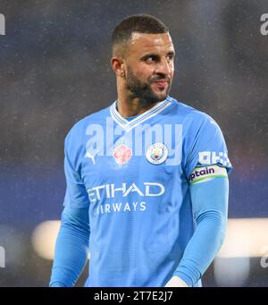 London, Großbritannien. 12. November 2023 – Chelsea gegen Manchester City – Premier League – Stamford Bridge. Kyle Walker von Manchester City während des Premier League-Spiels gegen Chelsea. Bildnachweis: Mark Pain / Alamy Live News Stockfoto