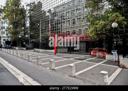 Marseille, Frankreich. November 2023. Ansicht des Justizgerichts von Marseille. (Foto: Gerard Bottino/SOPA Images/SIPA USA) Credit: SIPA USA/Alamy Live News Stockfoto