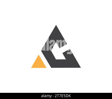 AC Letter Logo Stock Vektor