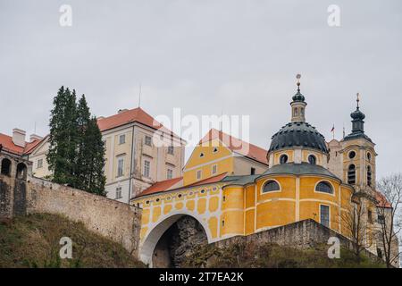 Schloss Vranov, Tschechische Republik Stockfoto