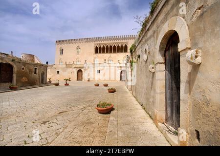 Ragusa. Schloss Donnafugata. Sizilien. Italien Stockfoto