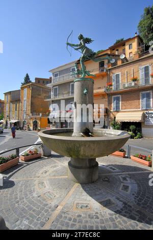 Nemi. Latium. Italien Stockfoto