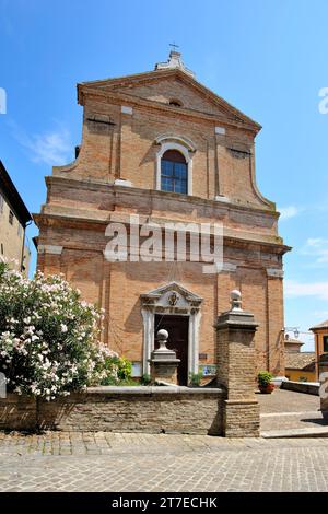 Heiligtum von Santa Maria Goretti. Corinaldo. Marken. Italien Stockfoto