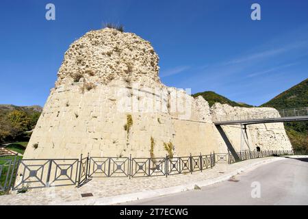 Schloss von König Manfredi. Echte Stadt. Latium. Italien Stockfoto