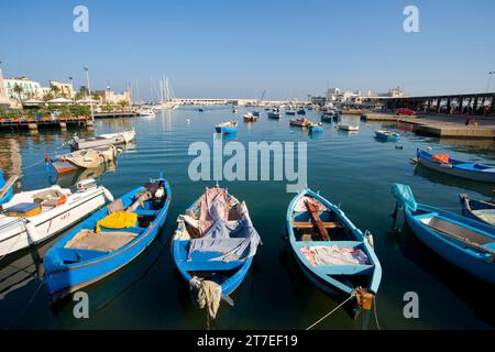 Alter Port. Bari. Apulien. Italien Stockfoto