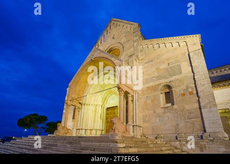 Kathedrale von San Ciriaco. Ancona. Marken. Italien Stockfoto