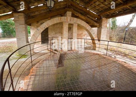 Der Ofen von Compignano. Marsciano. Umbrien. Italien Stockfoto