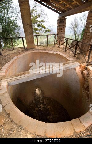Der Ofen von San Fortune. Marsciano. Umbrien. Italien Stockfoto