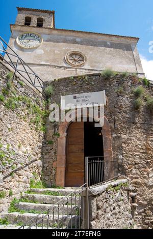 Kirche Santo Stefano. Ferentillo. Valnerina. Umbrien. Italien Stockfoto