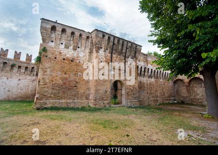 Festung Malatesta. Fano. Marken. Italien Stockfoto