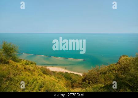 Colle San Bartolo. Pesaro. Marken. Italien Stockfoto