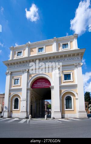 Porta San Pancrazio Al Gianicolo. Rom. Latium. Italien Stockfoto