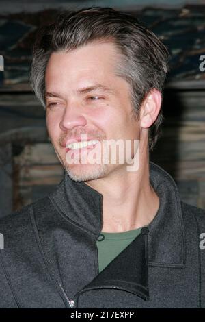 Timothy Olyphant bei der Premiere von Paramount Pictures 'Rango'. Ankunft im Regency Village Theater in Westwood, CA, 14. Februar 2011. Foto: Joseph Martinez / Picturelux Stockfoto