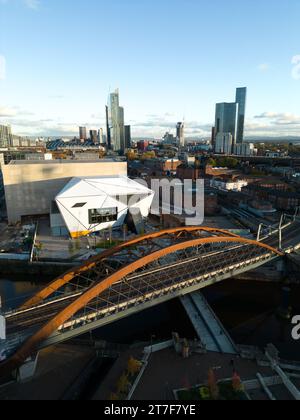 New Makers Yard, Montag, 10. November 2023. (Foto/Jon Super) Stockfoto