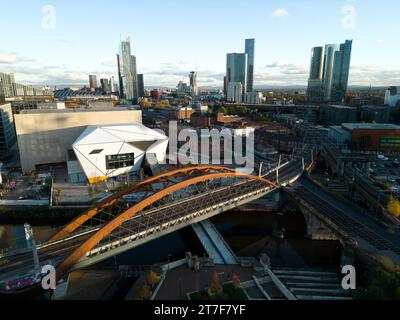 New Makers Yard, Montag, 10. November 2023. (Foto/Jon Super) Stockfoto