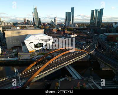 New Makers Yard, Montag, 10. November 2023. (Foto/Jon Super) Stockfoto