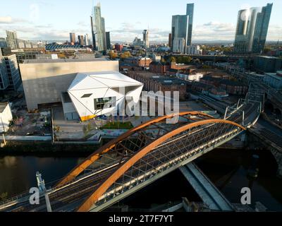 New Makers Yard, Montag, 10. November 2023. (Foto/Jon Super) Stockfoto