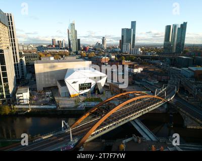 New Makers Yard, Montag, 10. November 2023. (Foto/Jon Super) Stockfoto