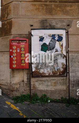 Postfach in Rom. Stockfoto