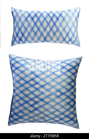 Puffkissen schöne und bequeme Sofakissen Komfort elegant dekorativ Stockfoto