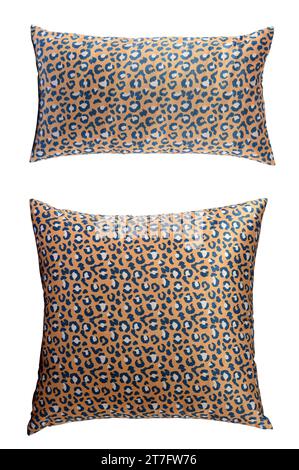 Puffkissen schöne und bequeme Sofakissen Komfort elegant dekorativ Stockfoto