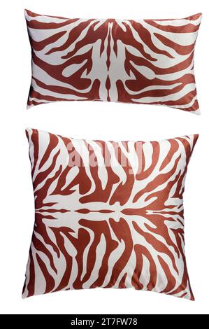 Puffkissen schöne und bequeme Sofakissen Komfort elegant dekorativ Stockfoto