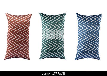 Puffkissen schöne und bequeme Sofakissen Komfort elegant dekorativ Stockfoto