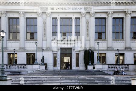 University Library, UC Berkeley, Berkeley, Kalifornien, USA Stockfoto