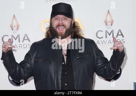 November 2023: Nashville, Tennessee: Ian Munsick. 57. Jährliche CMA Awards, die größte Nacht der Country Music, im Music City Center. (Kreditbild: © AdMedia via ZUMA Press Wire) NUR REDAKTIONELLE VERWENDUNG! Nicht für kommerzielle ZWECKE! Stockfoto